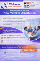 PMI Alamo Chapter New Member Orientation - January